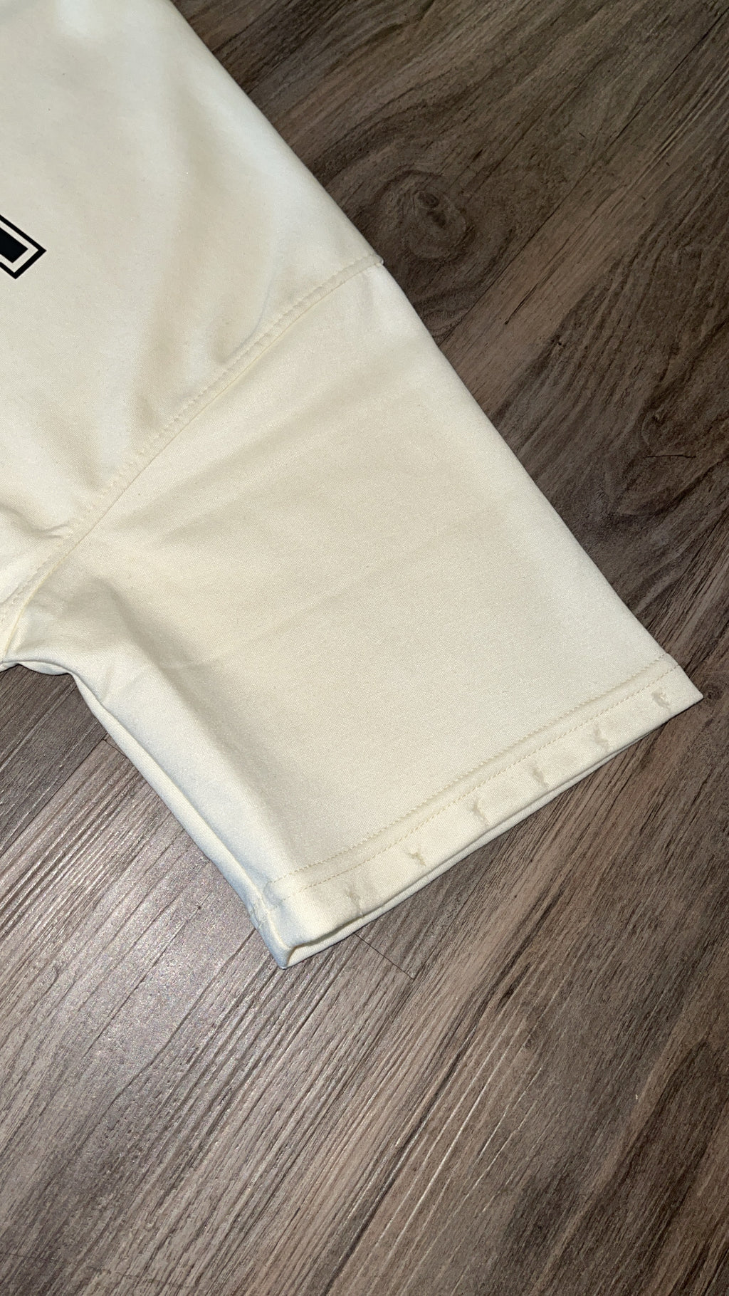 BlvkUnity "Creme Mirror Statement Tee"