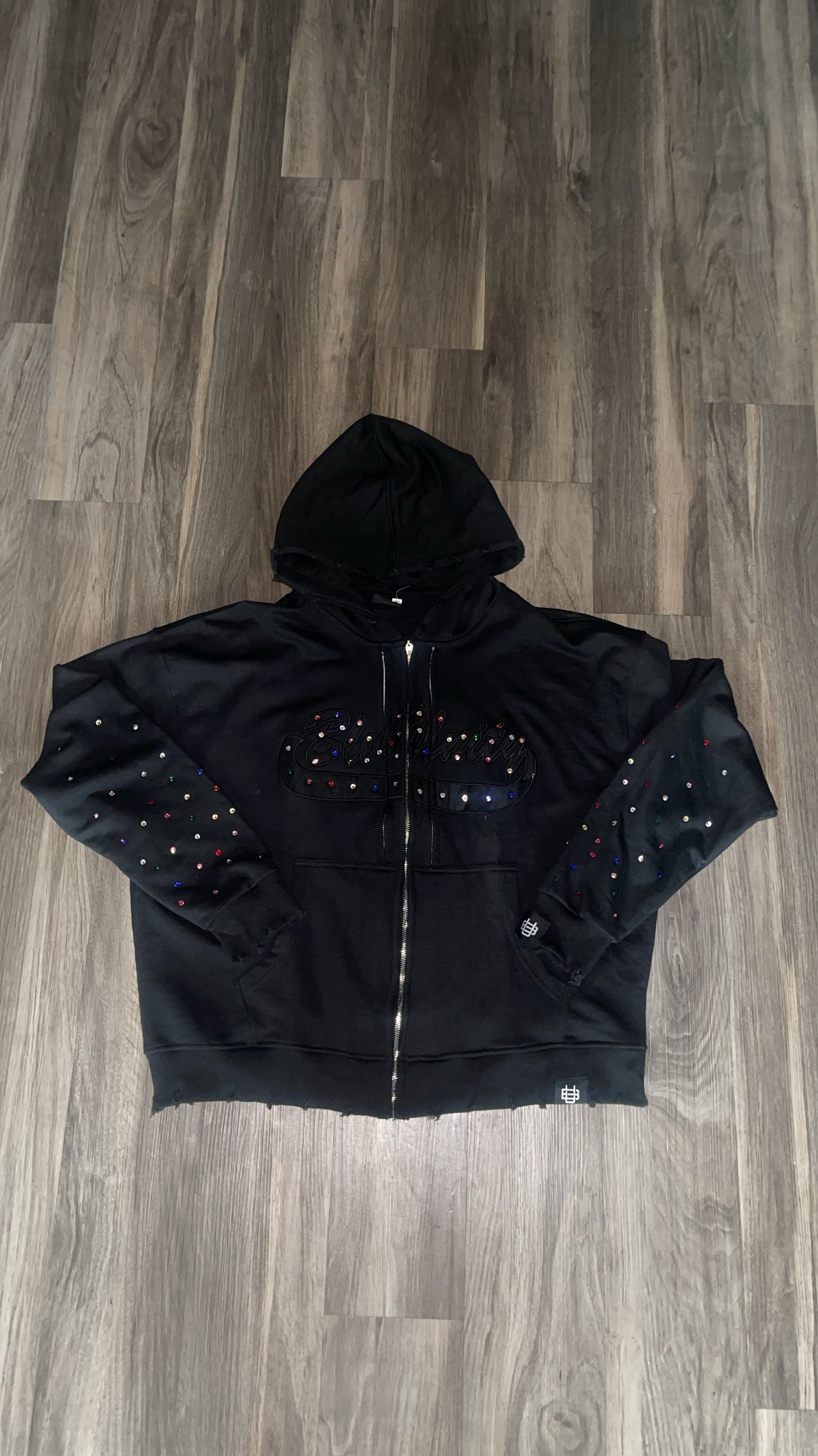 BlvkUnity 2.0 Rhinestone Zipup (Blvk)