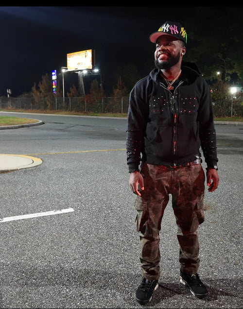 BlvkUnity 2.0 Rhinestone Zipup (Blvk)